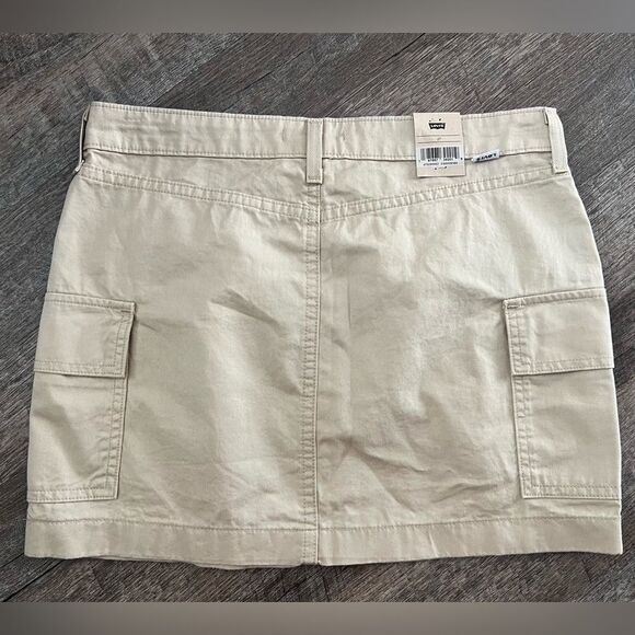 Levi's '94 Cargo Twill Mini Skirt- Size 27 - Picture 2 of 5